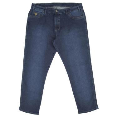 Imagem de Calça Bivik Jeans Extra Grande Azul - Masculino-Masculino