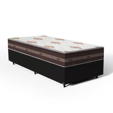 Imagem de Cama Box com Colchão de Molas Ensacadas Anjos Classic Pocket Solteiro 88cm
