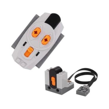 Imagem de Lego MOC Power Functions: Trilho De Trem, Caixa De Bateria, Controle R