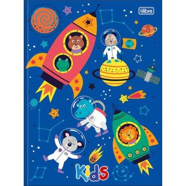 Imagem de Caderno (PEQUENO) Brochura 1/4 Sapeca Kids 48 Folhas Menino/Menina 14x