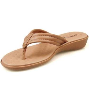 Imagem de Chinelo Sandália Beira Rio Conforto Ortopédico Macio 8424.826, Nude