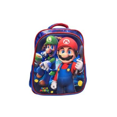 Imagem de Mochila Costas Escolar Nintendo New Super Mario Bros. New - Ninas Bout