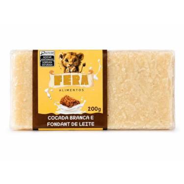 Imagem de Cocada Branca Com Fondant De Leite Fera 200g