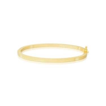Imagem de Bracelete oval trabalhado  - NATY EIRAS