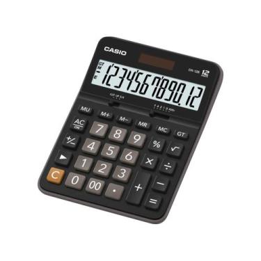 Imagem de Calculadora de Mesa Casio 12 Dígitos - DX-12B Preta