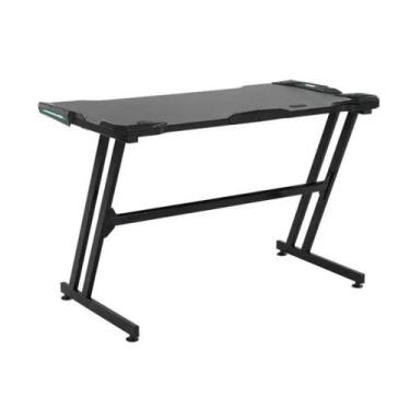 Imagem de Mesa Gamer DN20 RGB 1.2 metros Preto - Draxen(DN20)