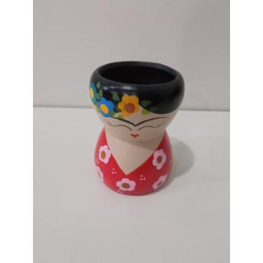 Imagem de Vaso boneca frida - Cerâmica