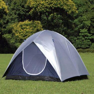 Imagem de Barraca Camping 7 Pessoas Impermeável com Sacola para Transporte - Alt