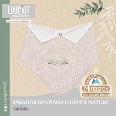 Imagem de Babador Bandana Loupilot Nature Verde - Confeccionado em Algodão - MIN