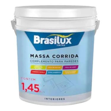 Imagem de Massa Corrida Pva 1,45kg Branco Interior - Brasilux