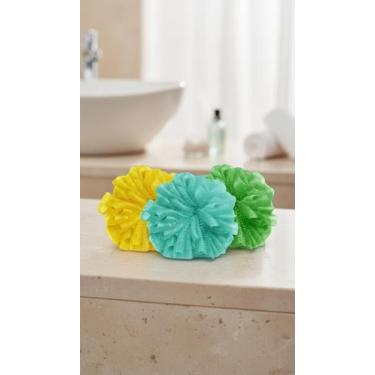 Imagem de Esponja De Banho Nylon Esfoliante Kit 24 Unidades - Congratulations St