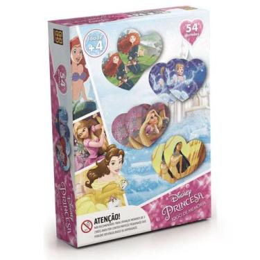 Imagem de Jogo da Memória 54 Cartelas Princesas Disney - Grow 2161