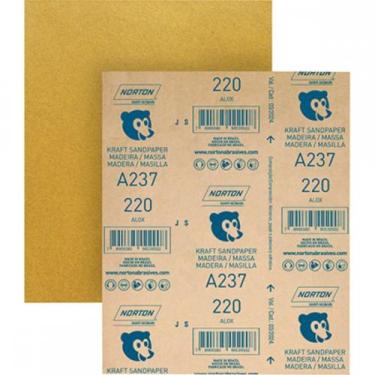 Imagem de Lixa Norton Madeira 220 C/50