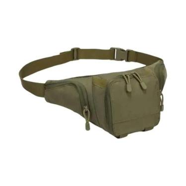 Imagem de Bolsa De Cintura Esportiva Masculina Impermeável Para Transporte Discr