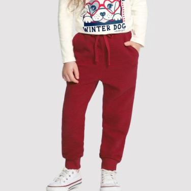Imagem de Calça Jogger Infantil Menina Alakazoo com Textura Canelada (Ref. 66914