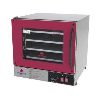 Imagem de Forno Turbo Elétrico Fast Oven Digital Vermelho Progás Prp-004 Plus 12