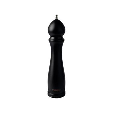 Imagem de Moedor De Pimenta E Sal Tramontina Churrasco Black Cerâmica Com Recipi