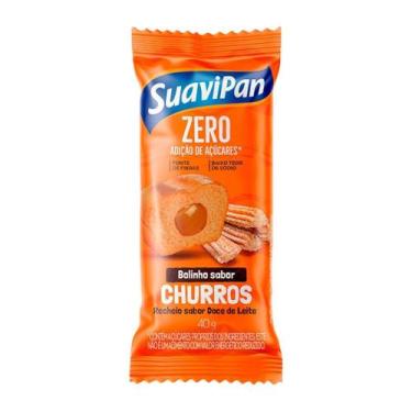 Imagem de Bolinho Suavipan Zero Churros Com Doce De Leite 40G