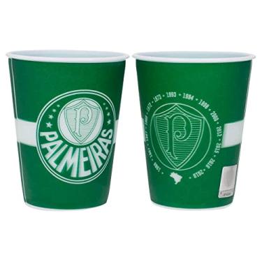 Imagem de Jogo com 2 Copos De Plástico 3d Palmeiras 400ml