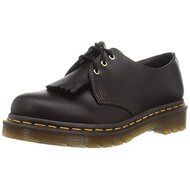 Imagem de Dr. Martens Sapato Oxford feminino com 3 olhos, Abruzzo preto, 9