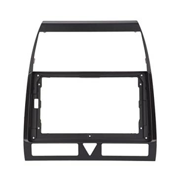 Imagem de Estrutura do painel de navegação, 9 pol. anti-riscos ABS à prova de poeira, substituição tampa do painel de navegação GPS para C5 2002-2006 para acessórios internos do