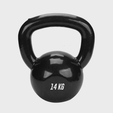 Imagem de Halter kettlebell emborrachado 14KG