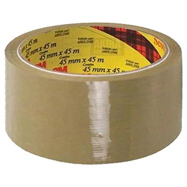 Imagem de 3M, Fita de Empacotamento, Marrom, 45mm x 45m