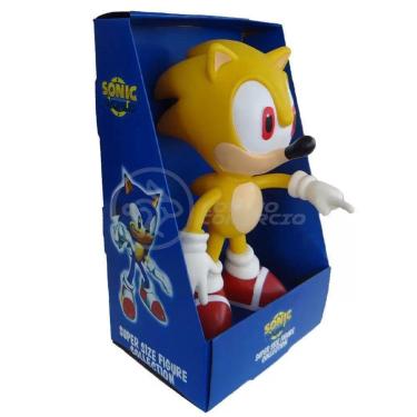 Imagem de Boneco Action Figure Super Sonic 23cm Sonic