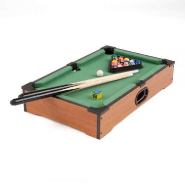 Jogo de Sinuca Infantil 40 x 23 cm Snooker Bilhar Brinquedo no Shoptime