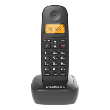 Imagem de Telefone Sem Fio Intelbras Ts 2510 Preto Id Extensivo Até 7 Ramais