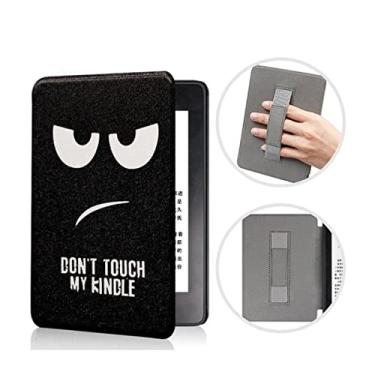 Imagem de Case para Novo Kindle 10a. geração com iluminação embutida Função Liga/Desliga - Suporte Alça - (Don't Touch) Exclusivo UaiStore