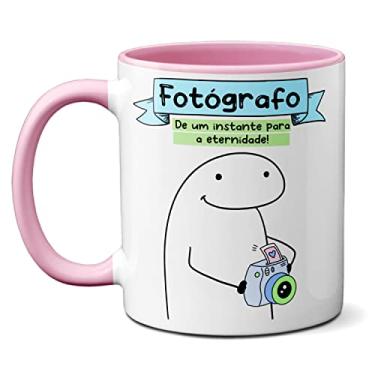 Imagem de Caneca Fotógrafo Foto Perfeita Instante Eternizado Presente (Rosa)