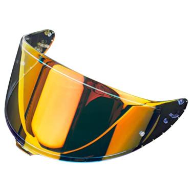 Imagem de ＫＬＫＣＭＳ Inserção de lente de viseira de capacete, óculos de proteção de anti-arranhões, substituição apenas para Z8, vermelho