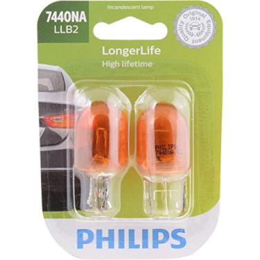 Imagem de Lâmpada miniatura Philips 7440NA LongerLife, pacote com 2