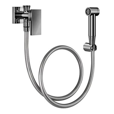 Imagem de Ducha Higiênica Docol New Edge 925648 com Registro e Derivação Grafite Polido