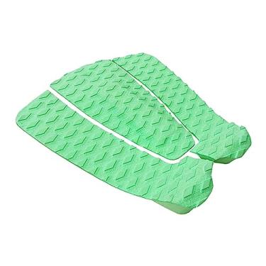 Imagem de Generic Almofada de tração para prancha de peças, tapete de aderência para pranchas de surf profissional EVA, almofadas de cauda para skimboard, VERDE