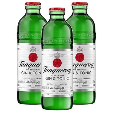 Imagem de Kit 3 Gin Tanqueray London Dry & Tonic - 275ml