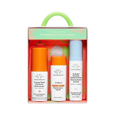 Imagem de Drunk Elephant Day Dream Duo - Includes C-Firma Fresh Day Serum (0.28 fl oz) & B-Hydra Intensive Hydration Serum (0.27 fl oz) - Free of Essential Oils, Silicones & Fragrances - Cruelty Free