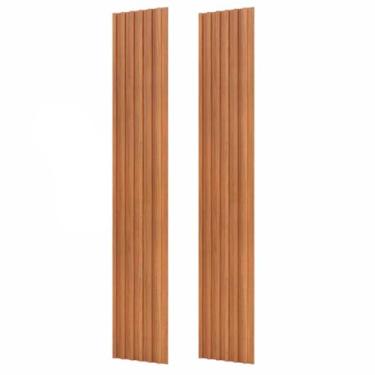 Imagem de Painel Ripado em MDF 89,5x183 cm Freijó PA72JJ Dalla Costa