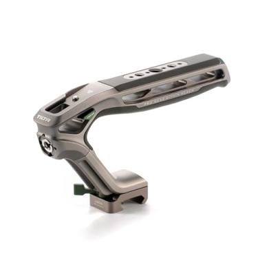 Imagem de Tilta Alça superior Xeno para cineastas e câmeras - cinza titânio | Estrutura de liga de alumínio e silicone | 1/4 ″ -20 e 3/8 ″ -16 fios com pontos de localização | Pino de liberação de segurança |