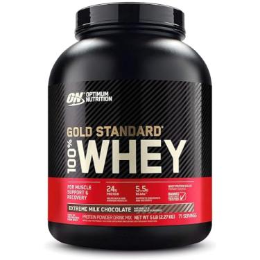 Imagem de Gold Standard 100% Whey Chocolate 2270g - Optimum Nutrition, 2270g - Optimum Nutrition