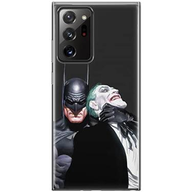 Imagem de ERT GROUP Capa para celular Samsung Galaxy Note 20 Ultra Original e Oficialmente Licenciado Padrão DC Batman i Joker 001 otimamente adaptado ao formato do celular, parcialmente transparente