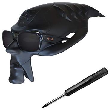 Imagem de RockShell Chave de fenda de substituição para óculos de sol Oakley TwoFace OO9189/TwoFace XL OO9350 - Preto