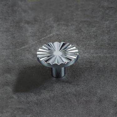 Imagem de Armários de flores puxadores de armário ouro guarda-roupa puxadores para móveis cozinha armazenamento armário gaveta casa, cromo único, 1