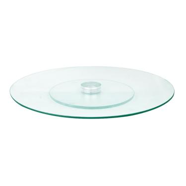 Imagem de Prato Giratório 360° De Vidro 30Cm Para Bolos
