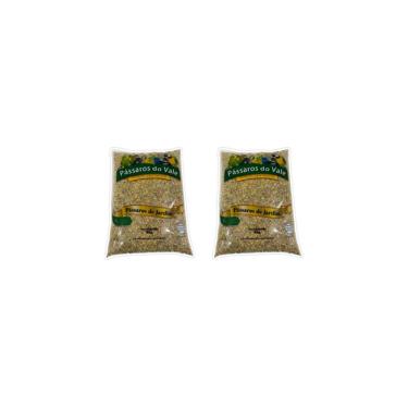 Imagem de Kit 2 Ração Pássaros de Jardim 5kg
