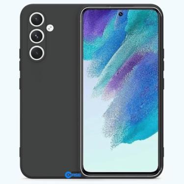 Imagem de Capa Capinha Case Premium Anti Impacto Preta com Proteção de Câmera para Samsung Galaxy S21 Fe