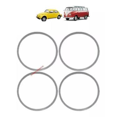 Imagem de 4 Calcos Cabecote Motor Fusca Brasilia Kombi 1500 1600 - TEMPARTS, 1,0