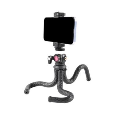 Imagem de Tripé De Polvo Flexível Para Telefone, Câmera Slr Dslr Com Cabeça Esfé