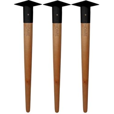 Imagem de Pé Palito Suporte Respiga Metal Tubo Reforçado Mesa Jantar - Jthome, P